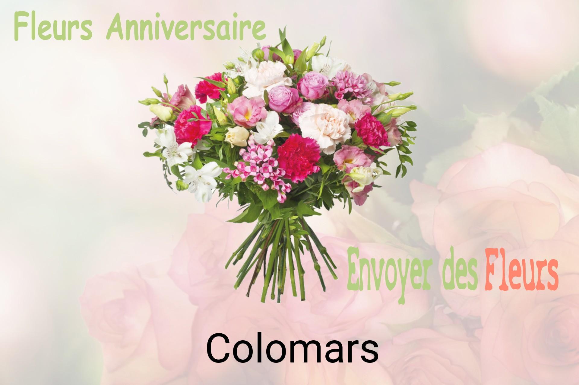Bouquet de fleurs d’anniversaire livré à Colomars